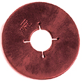 Rubber disc bit guard